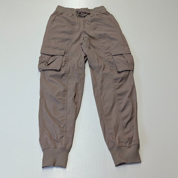 Lululemon Dance Studio Relaxed-Fit Mid-Rise Cargo Jogger Taupetastic *XXXS (0) - Picture 1 of 14